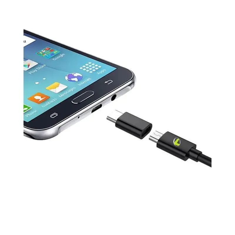 Type-C Adapter Micro USB Female To USB C Male Connector Data Sync Fast Charging