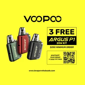 VOOPOO Argus P1 Pod System Kit (3 FREE PROMO)