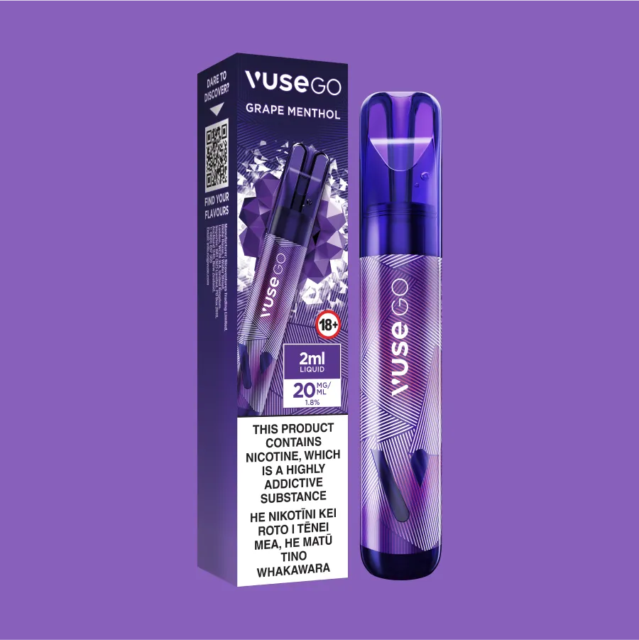 Vuse Go 1000 Disposable Vape Pen - Grape Menthol