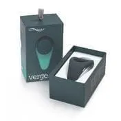 We-Vibe Verge Powerful Penis Ring Vibrator with Perineum Stimulator & We-Connect App