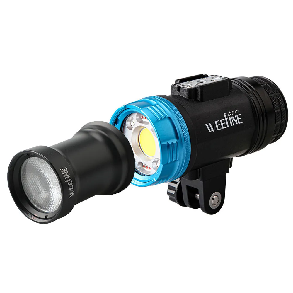 Weefine Smart Focus 7000 Video Light w/ Optical Collect
