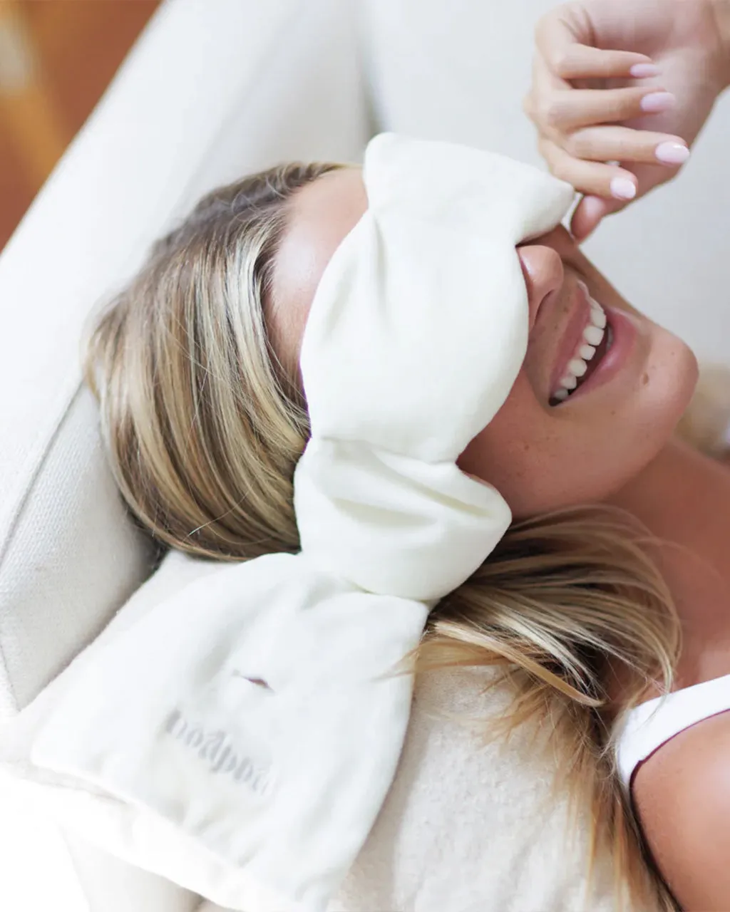 Weighted Sleep Mask - Bone