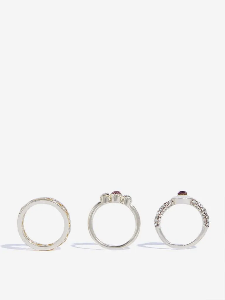 Westside Accessories Gold Circular Ring