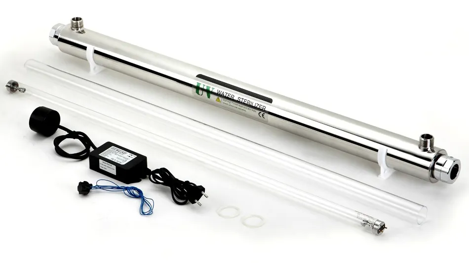 Whole House UV Systems for Medium House 2 Bathrooms:  55W UV