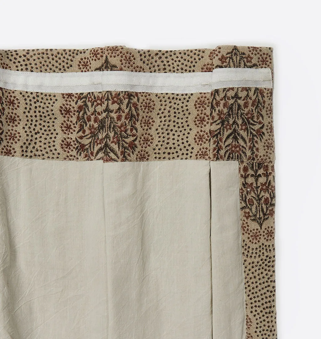 Winfleur Saffron Curtain Panel
