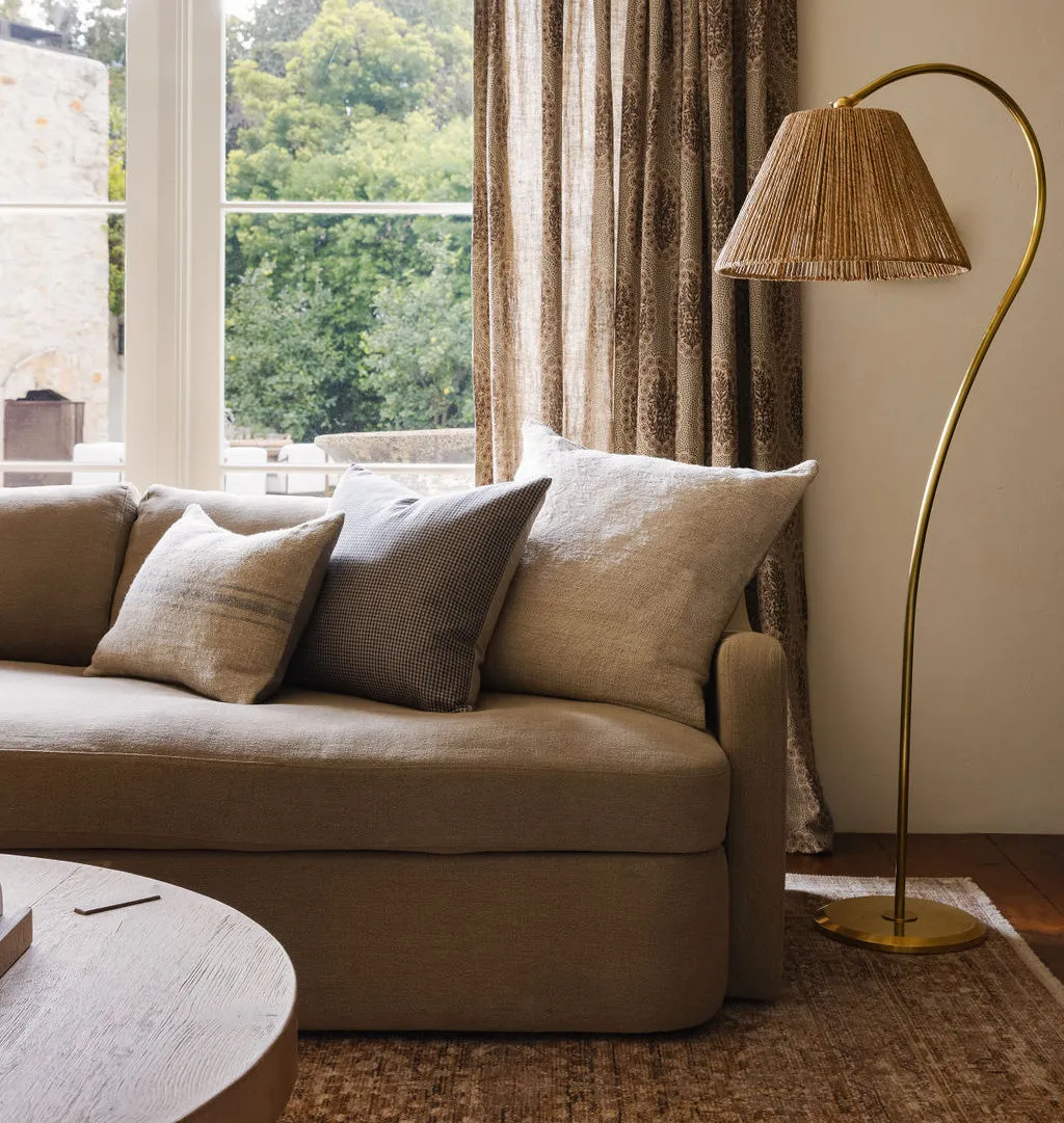 Winfleur Saffron Curtain Panel