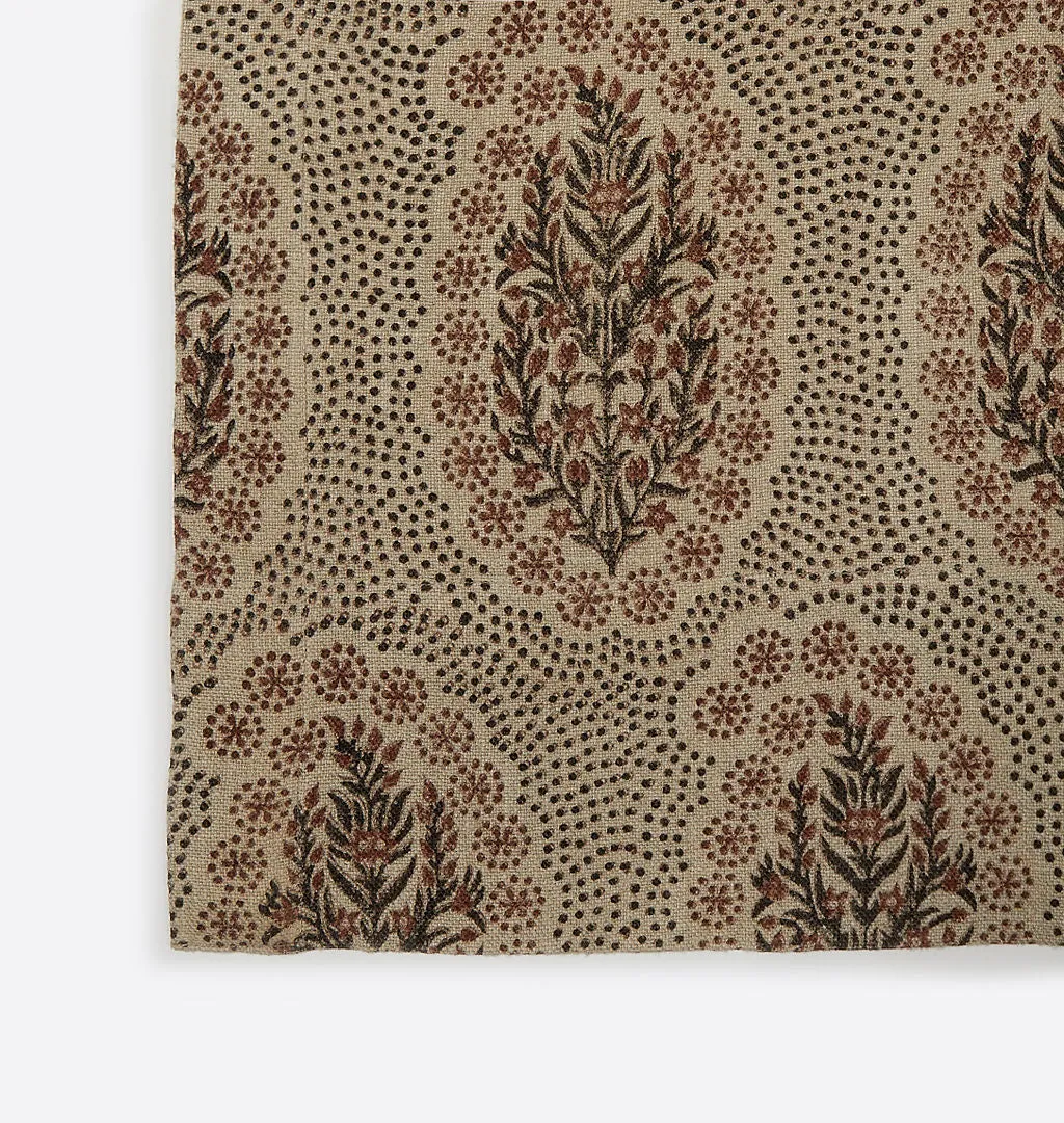 Winfleur Saffron Curtain Panel