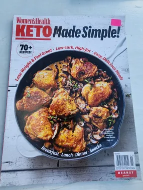 Women's Health KETO Made Simple! 70  Recipes! 
Healthy Keto Basics